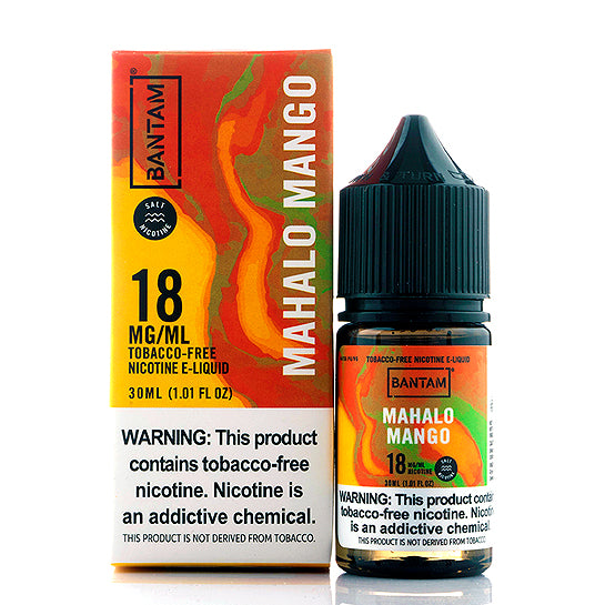 Mahalo Mango Salt - Bantam E-juice Recipe Mango Punch By Mucho Salt E-Liquid | Vapor Empire Australia Nicotine Strength: 18mg (nic Salt);48mg (nic Salt Mahalo Mango Salt - Bantam E-juice Recipe Mango Punch By Mucho Salt E-Liquid | Vapor Empire Australia Nicotine Strength: 18mg (nic Salt);48mg (nic Salt