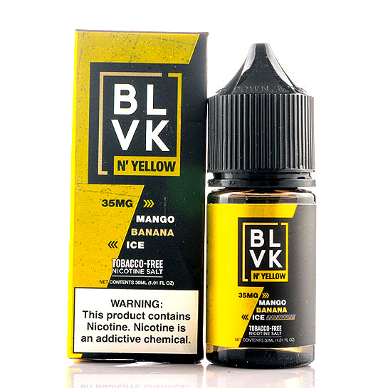 Mango Banana Ice Salt EJuice by BLVK
