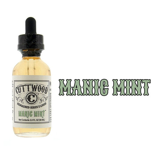 Manic Mint - Cuttwood Reimagined Series E-Liquid (60 ml) Manic Mint - Cuttwood Reimagined Series E-Liquid (60 ml)