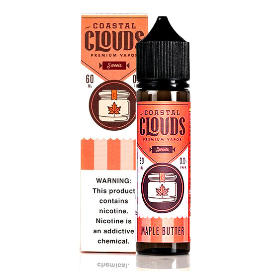 Maple Vape Juice Maple Butter E-Juice by Coastal Clouds Pancake Flavored E Juice | Vape Maple Vape Juice Maple Butter E-Juice by Coastal Clouds Pancake Flavored E Juice | Vape