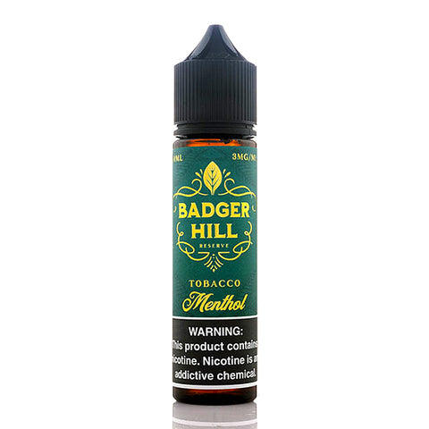 Menthol - Badger Hill Reserve E-Juice (60 ml)