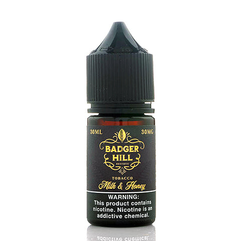 Milk & Honey Salt - Badger Hill Reserve E-Juice
