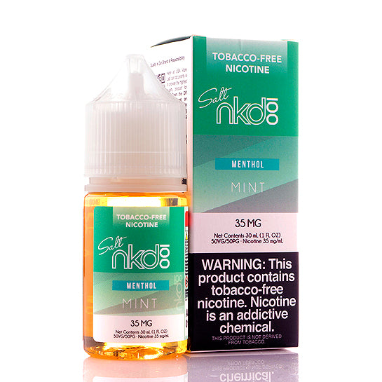 Mint Salt Naked 100 Vape Juice