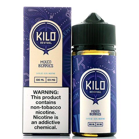 Mixed Berries - Kilo E-Juice (100 ml)