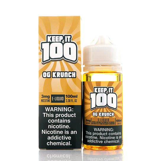 OG Krunch Keep It 100 E-Juice