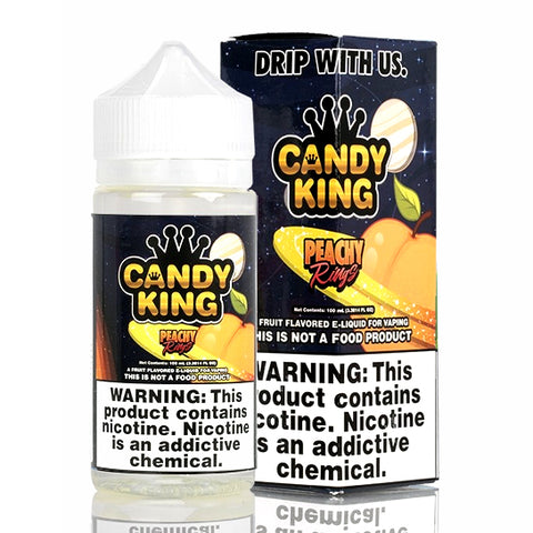 Peachy Rings - Candy King E-Juice (100 ml)