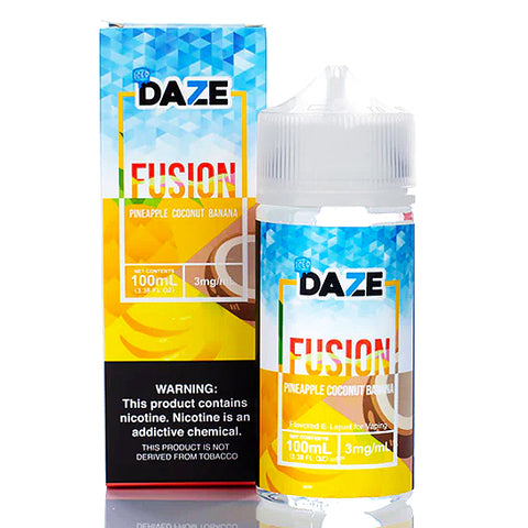 Pineapple Coconut Banana Iced - Daze Fusion E-Juice (100 ml)