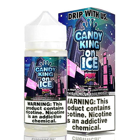 Pink Squares on Ice - Candy King E-Juice (100 ml)