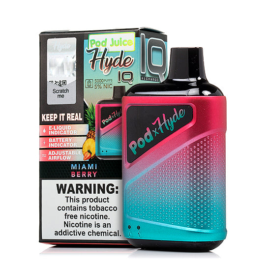 Pod X Hyde IQ Disposable Vapes Vapor Authority