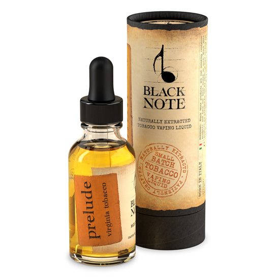 black note virginia tobacco 60ML UAE Vapors R Us Prelude - Black Note E-Juice