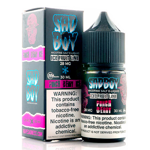 Punch Berry Ice Salt - Sadboy E-Juice