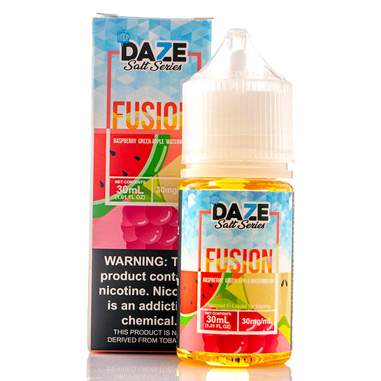 Raspberry Green Apple Watermelon Iced Salt - 7 Daze E-Juice Raspberry Green Apple Watermelon Iced Salt - 7 Daze E-Juice