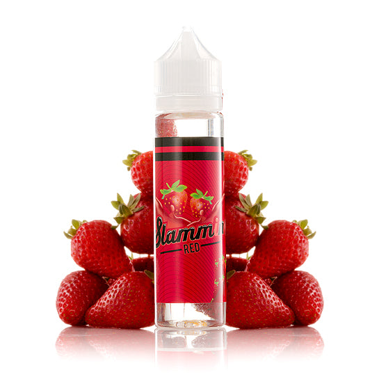 Red Strawberry By Slammin E-Juice (60 ml) Red Strawberry By Slammin E-Juice (60 ml)