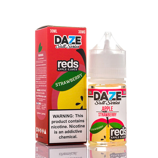 Reds Strawberry Salt E-Juice by 7 Daze
