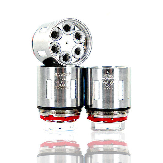 Smok TFV12 Coils (TV12-T12 Duodenary, V12-T6 Sextuple, V12-Q4, V12-X4) Smok TFV12 Coils (TV12-T12 Duodenary, V12-T6 Sextuple, V12-Q4, V12-X4)