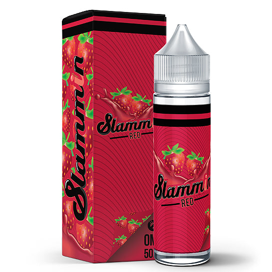 Red Strawberry By Slammin E-Juice (60 ml) Red Strawberry By Slammin E-Juice (60 ml)