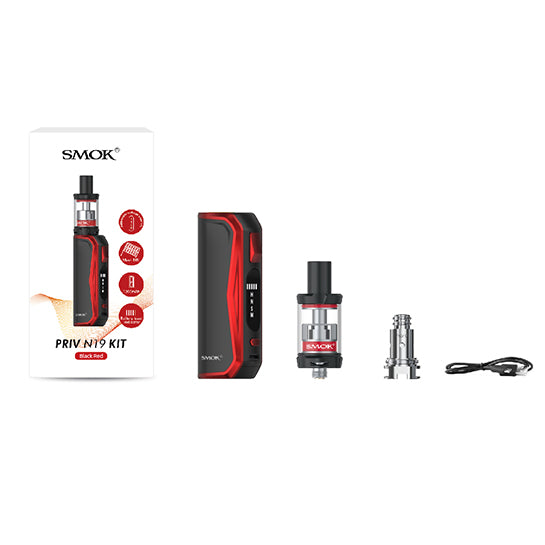 SMOK Priv N19 Starter Kit - Vapor Authority SMOK Priv N19 Starter Kit - Vapor Authority