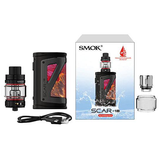 SMOK Scar 18 Kit 230 W, mit TFV19 Tank 6.5 ml, e-Zigarette