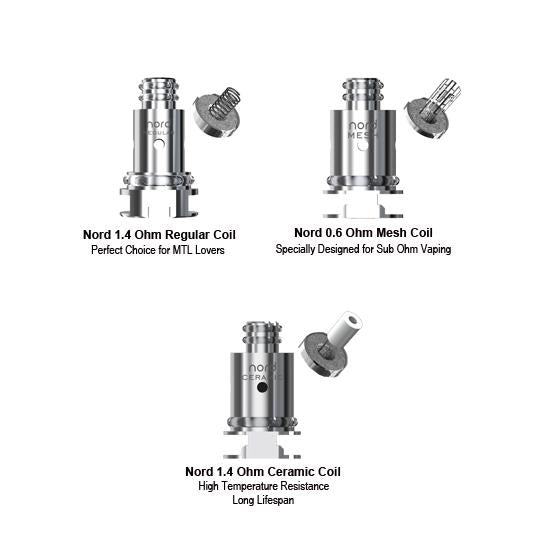 Smok Nord Replacement Coils - Vapor Authority Smok Nord Replacement Coils - Vapor Authority