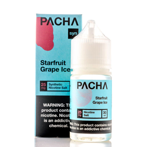 Starfruit Grape Ice Salt - Pacha E-Juice