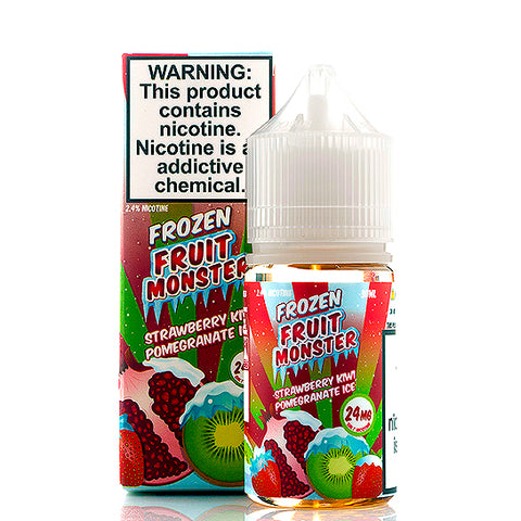 Strawberry Kiwi Pomegranate Ice Salt - Fruit Monster E-Juice