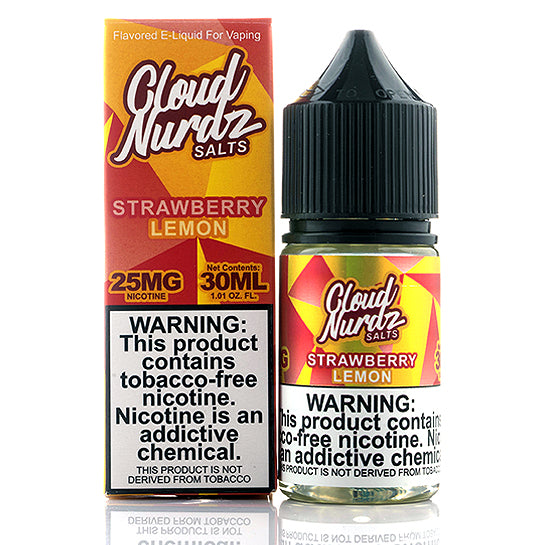 Strawberry Lemon Salt Cloud Nurdz E-Juice
