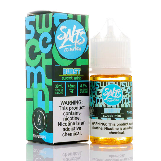 Sweet Menthol Vape Sweet Mint Salt By Burst E-Juice Sweet Menthol Vape Sweet Mint Salt By Burst E-Juice