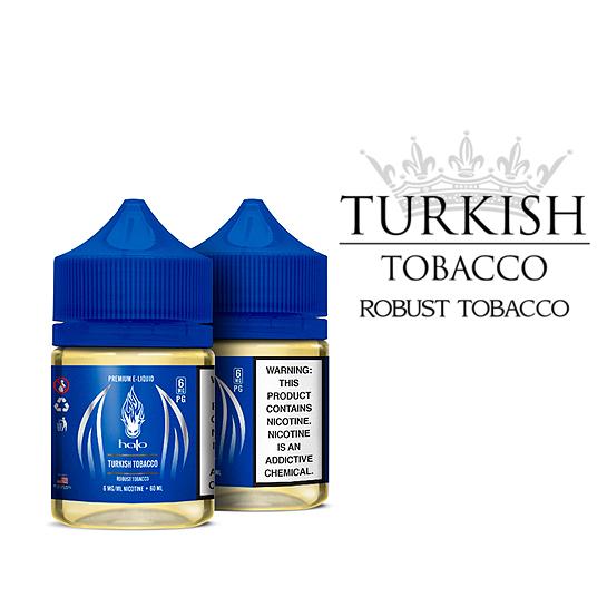 Halo Turkish Tobacco Flavor E-Liquid Halo Turkish Tobacco Flavor E-Liquid