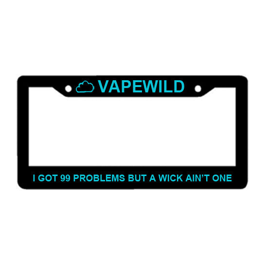 Vape License Plate Frames