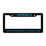 Vape License Plate Frames