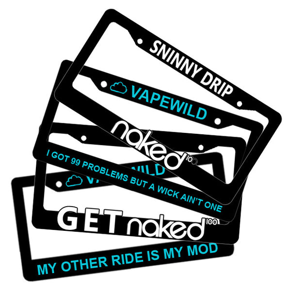 E-Juice Brand License Plate Frames E-Juice Brand License Plate Frames
