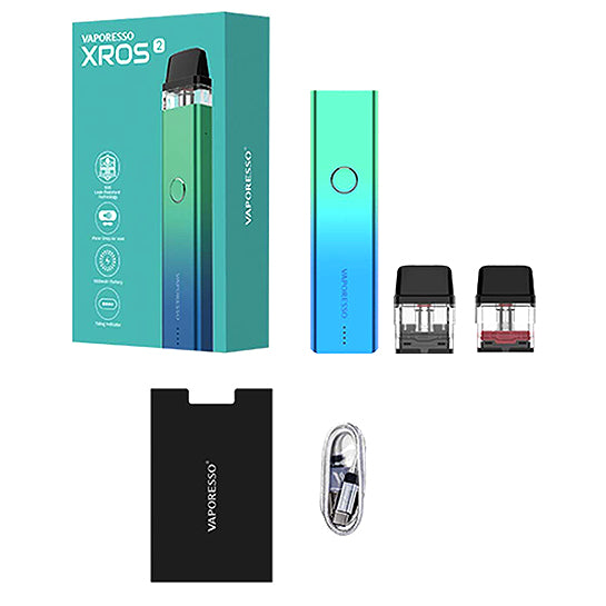 Vaporesso XROS 2 16W Pod System Kit - Vapor Authority Vaporesso XROS 2 16W Pod System Kit - Vapor Authority