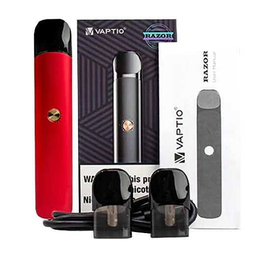 Vaptio Razor Pod Kit - Vapor Authority Vaptio Razor Pod Kit - Vapor Authority