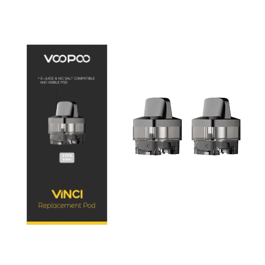 Voopoo Vinci Replacement Pods (2 Pack) - Vapor Authority Voopoo Vinci Replacement Pods (2 Pack) - Vapor Authority