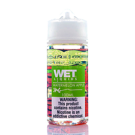 liquid state vape juice Watermelon Apple E-Juice by Wet Liquids