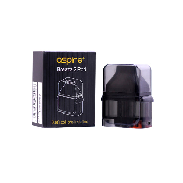 do breeze vapes have formaldehyde Aspire Breeze 2 Replacement Pod Cartridge w/ Coil
