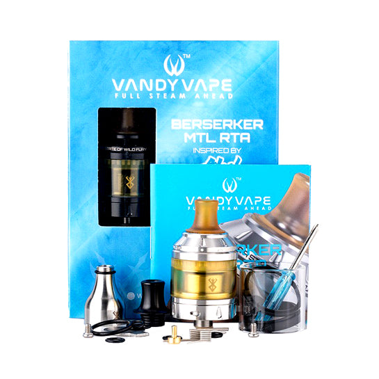 Vandy Vape Berzerker MTL RTA - Rebuildable Tank Atomizer Vandy Vape Berzerker MTL RTA - Rebuildable Tank Atomizer
