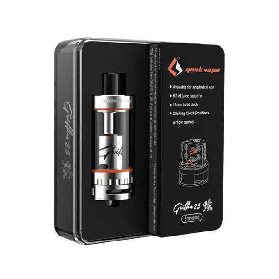 Griffin 25 RTA by Geek Vape - Vapor Authority Griffin 25 RTA by Geek Vape - Vapor Authority