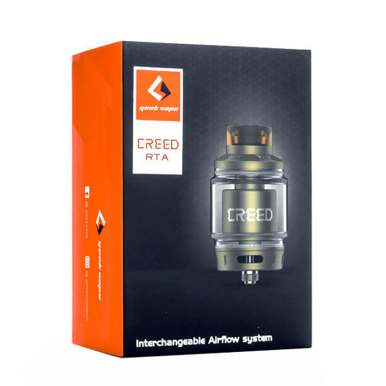 Geek Vape Creed RTA (Interchangeable Airflow) - Vapor Authority Geek Vape Creed RTA (Interchangeable Airflow) - Vapor Authority