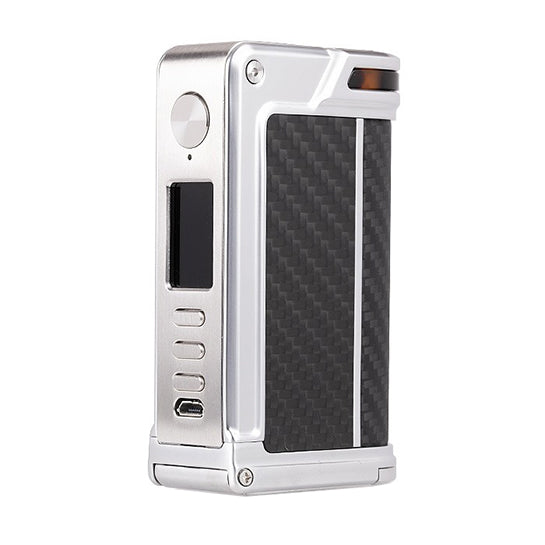 Lost Vape Paranormal Box Mod - Silver black Grey kevlar