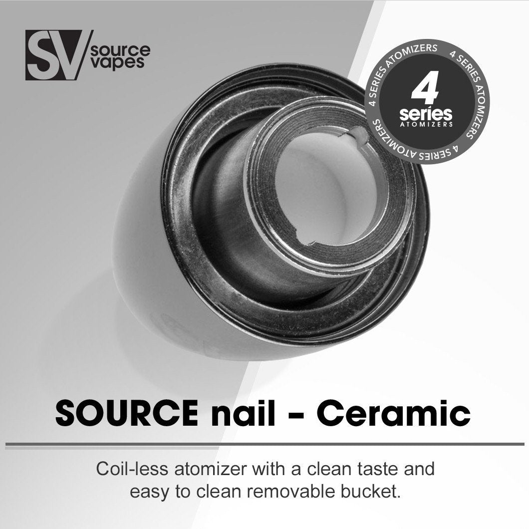 Source Coil-Less Atomizer Nails Ceramic