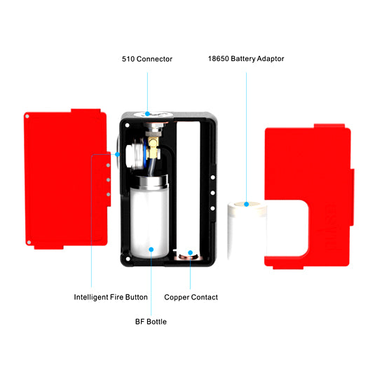 Vandy Vape Pulse BF Squonk Box Mod - Vapor Authority Vandy Vape Pulse BF Squonk Box Mod - Vapor Authority