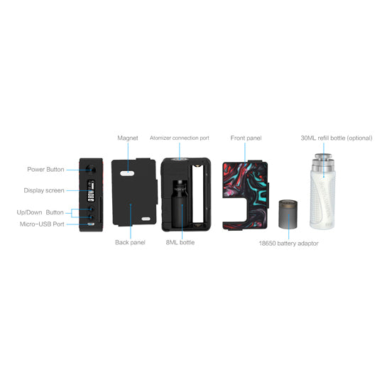 Vandy Vape Pulse BF 80W Squonk Box Mod by Tony B - Vapor Authority Vandy Vape Pulse BF 80W Squonk Box Mod by Tony B - Vapor Authority