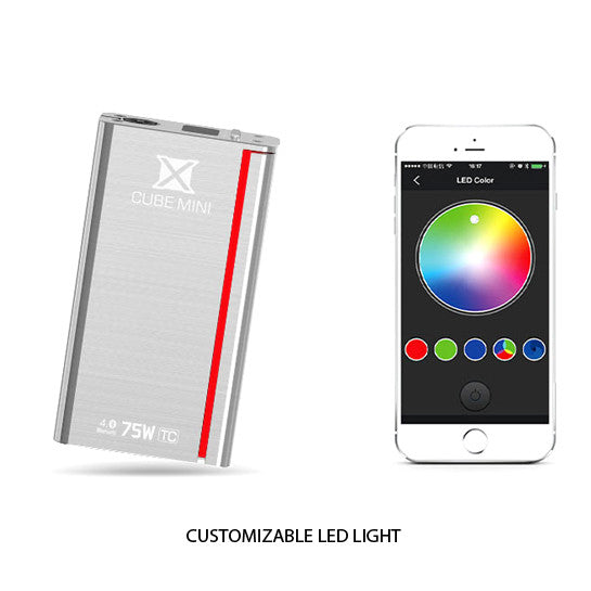 Smok X Cube Mini 75w Box Mod w/ Temp Control Smok X Cube Mini 75w Box Mod w/ Temp Control